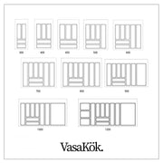 Bestickinsats, besticklåda, måttanpassad bestickinsats, måttanpassad besticklåda, lådinredning